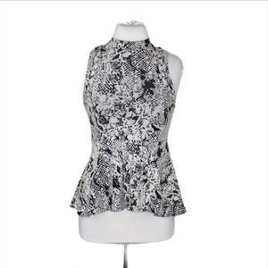 Free People Peplum Textured Top